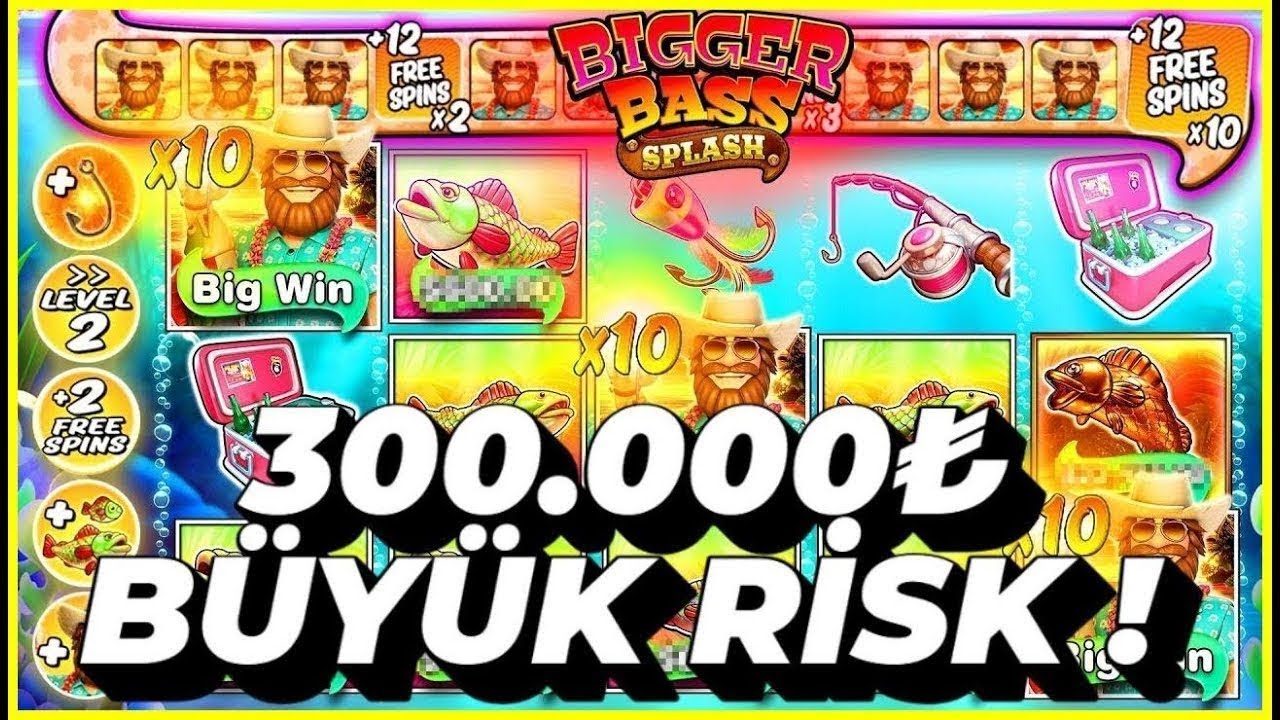 SLOT OYUNLARI 🐟 BİG BASS BONANZA 1000 🐟 ÇOK KOLAY OLDU KASANIN İÇİNDEN GEÇTİM !!
