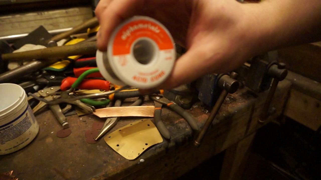 How to Build a Glove Part 5 - Ring Soldering