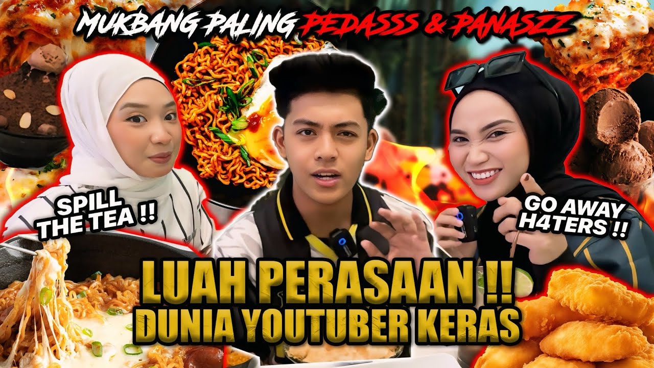 MUKBANG PALING PANASSZZ!!! FAE & UNA MENYESAL??? GIVE UP DENGAN YOUTUBE…