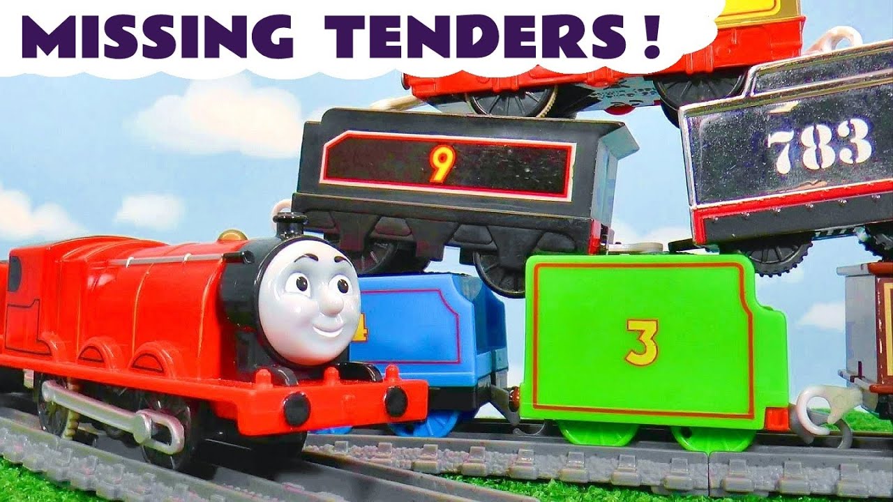 Missing Tenders Mystery Toy Train Story with Thomas Trains
