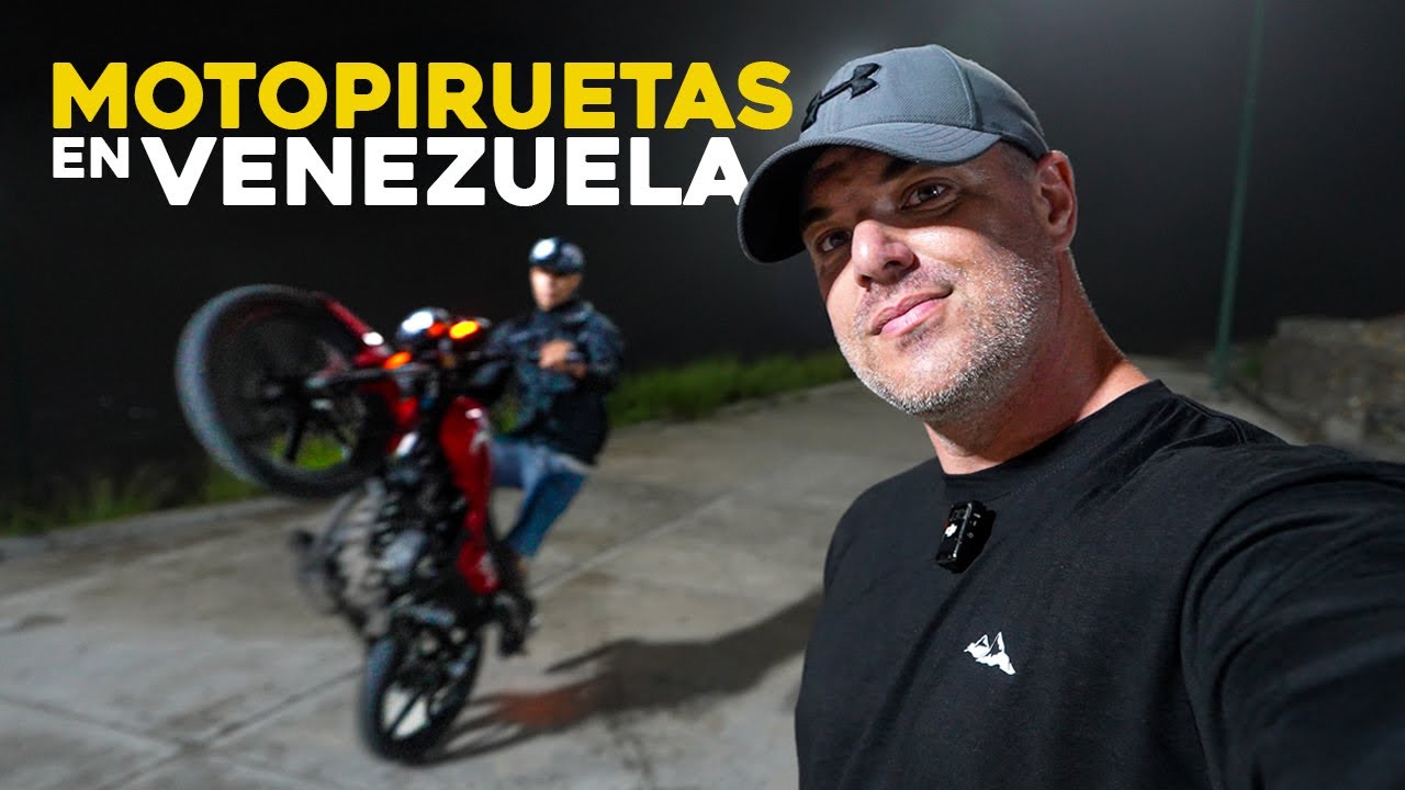 🇻🇪 ENTRÉ de NOCHE al BARRIO MÁS PELIGROSO de VENEZUELA | Los MOTOPIRUETAS de PETARE 🏍️ 🔥 