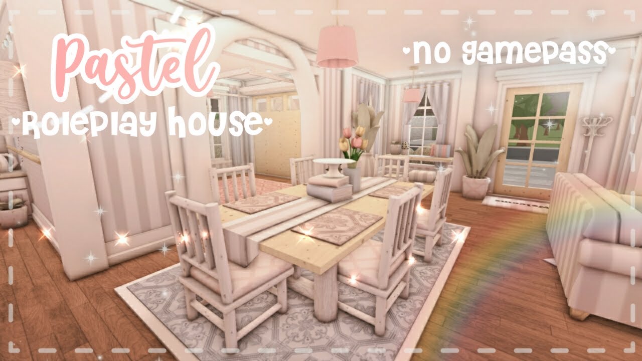 Minami Oroi Bloxburg Speedbuild and Tour - No Gamepass Pastel Roleplay Family House - July 27 2021