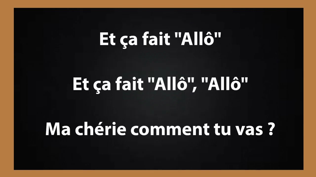 Yanns - Allo ( OFFICIEL Paroles/Lyrics)