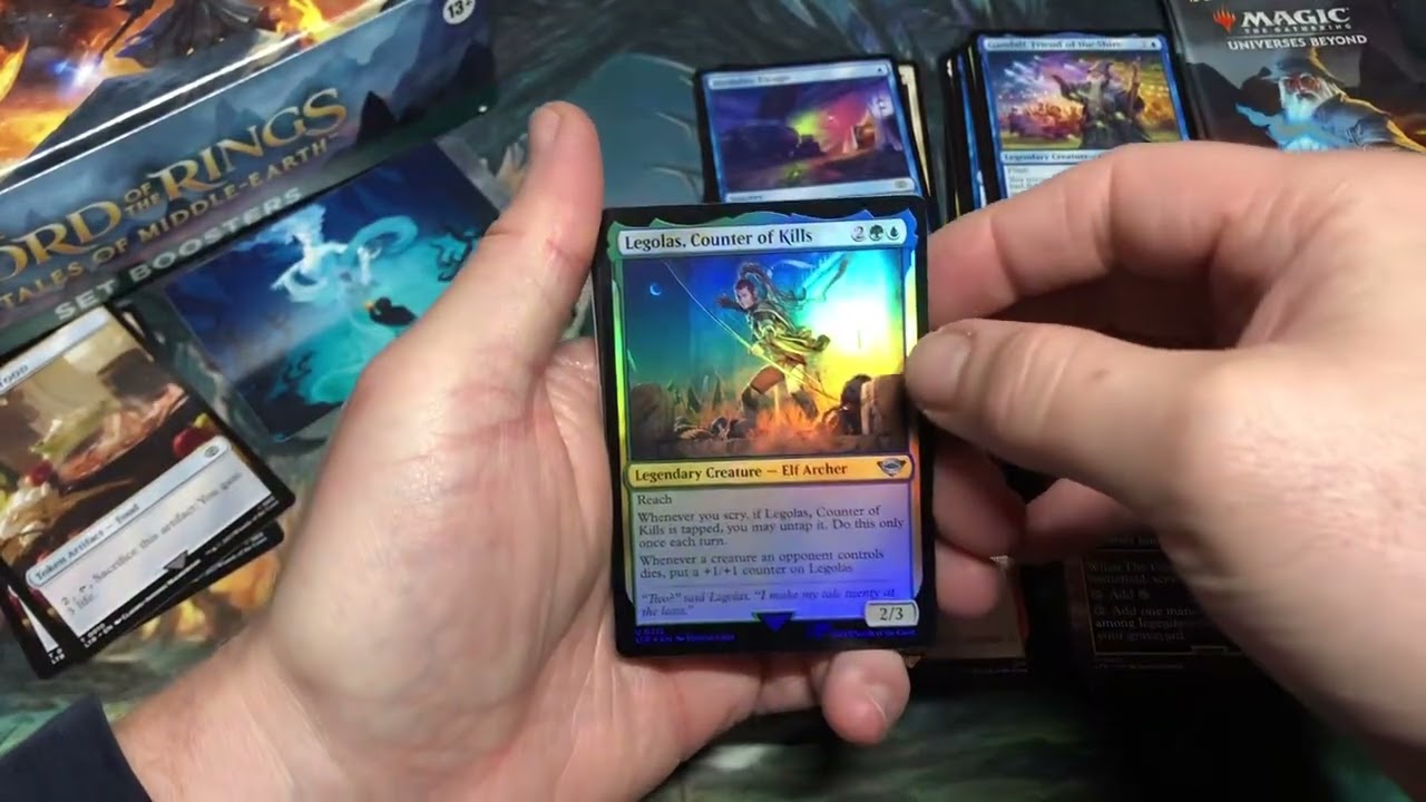 THE LORD OF THE RINGS Set Booster Box 4 Part 4 - Magic the Gathering 