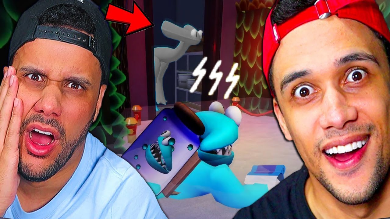 ROUBAMOS a HABILIDADE da MOSTRO CIANA no Rainbow Friends 2 (Roblox)