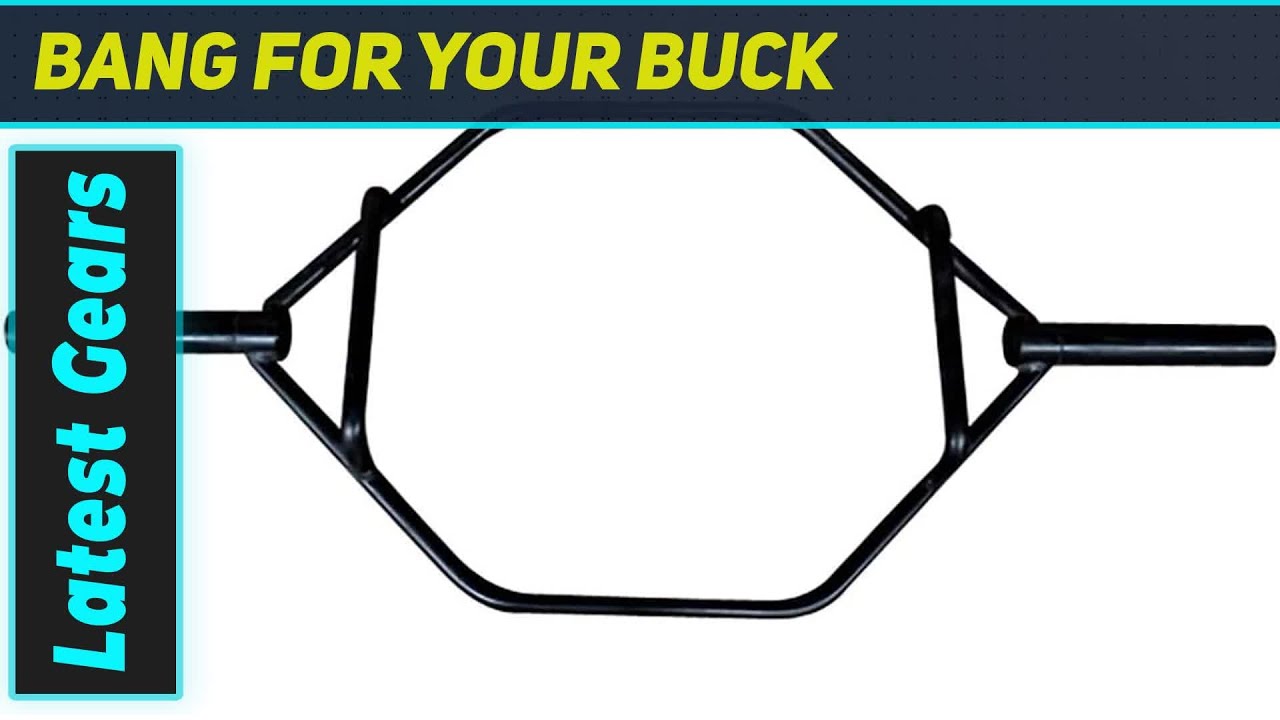 CAP Barbell Olympic Trap Bar: The Ultimate Lift Upgrade!