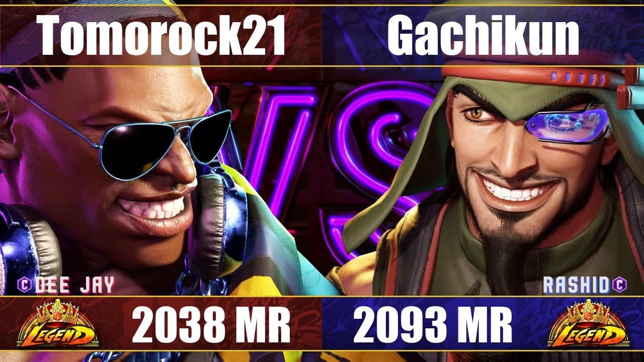 【スト6】Tomorock21 vs ガチくん (ディージェイ vs ラシード) SF6 Tomorock vs Gachikun (Deejay vs Rashid)