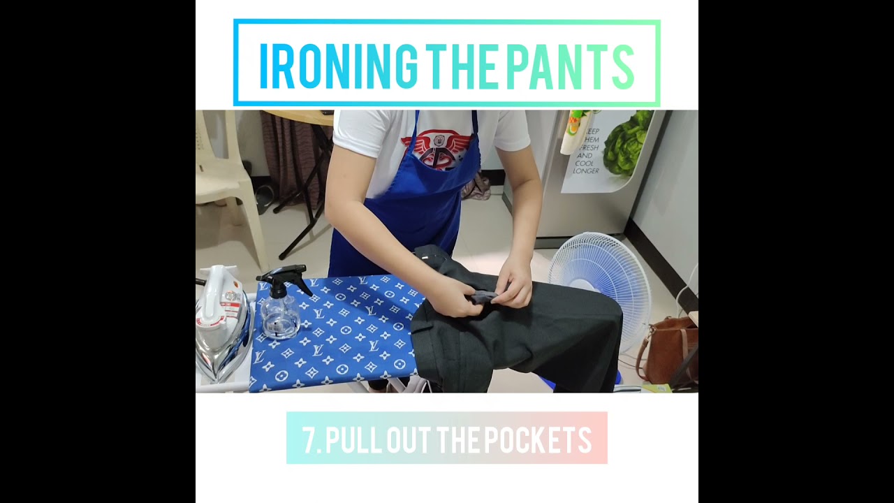Ironing The Pants- Caregiver Approach