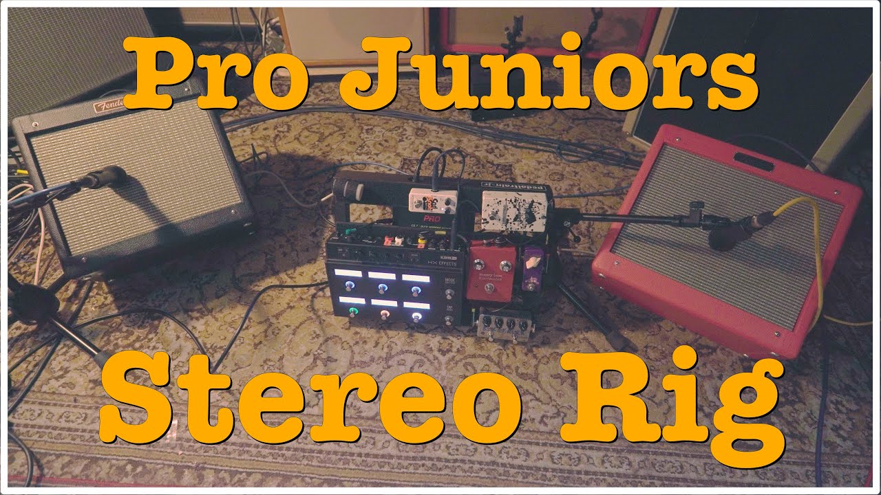 Pro Juniors Stereo Setup