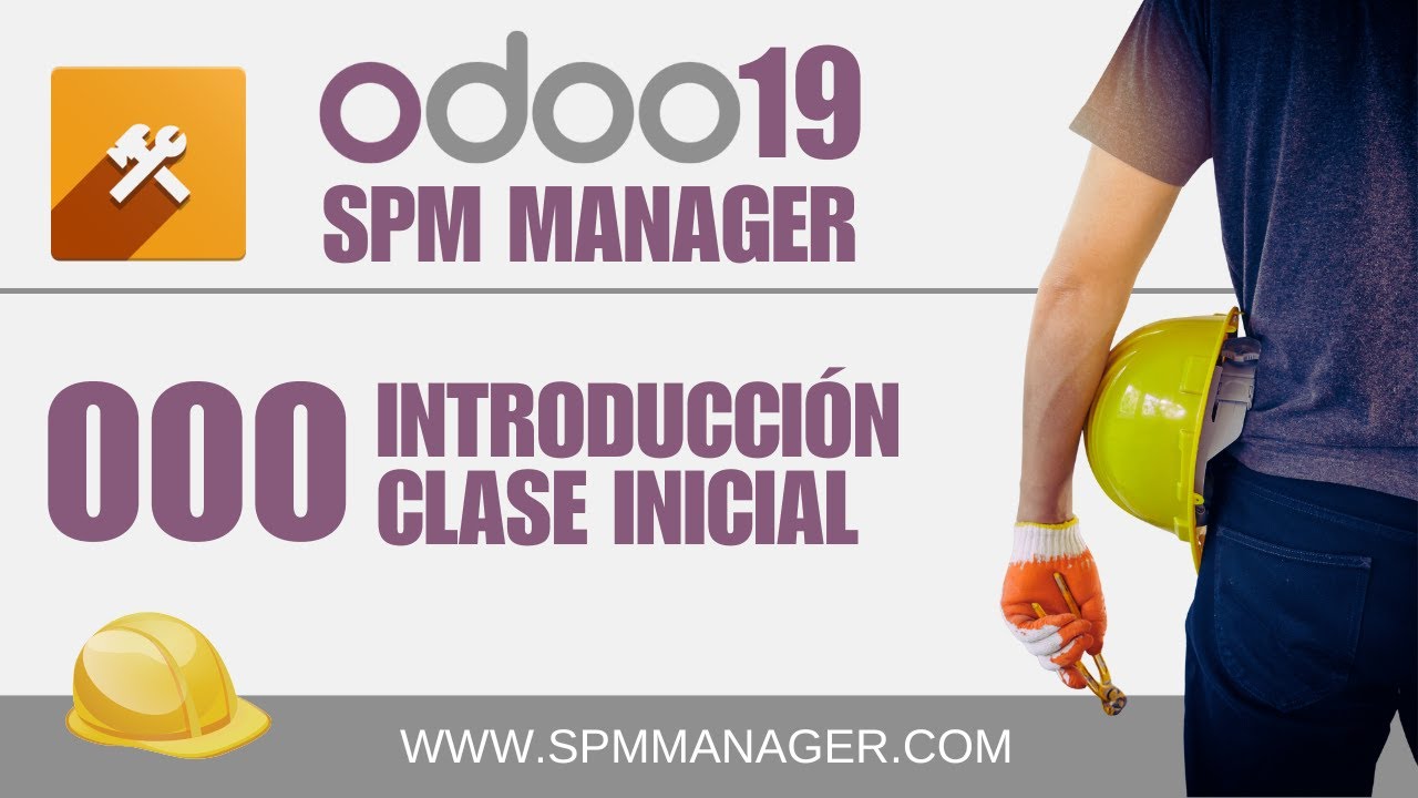 Odoo 19 ERP para constructoras pequeñas. Verical SPMmanager.com 2026