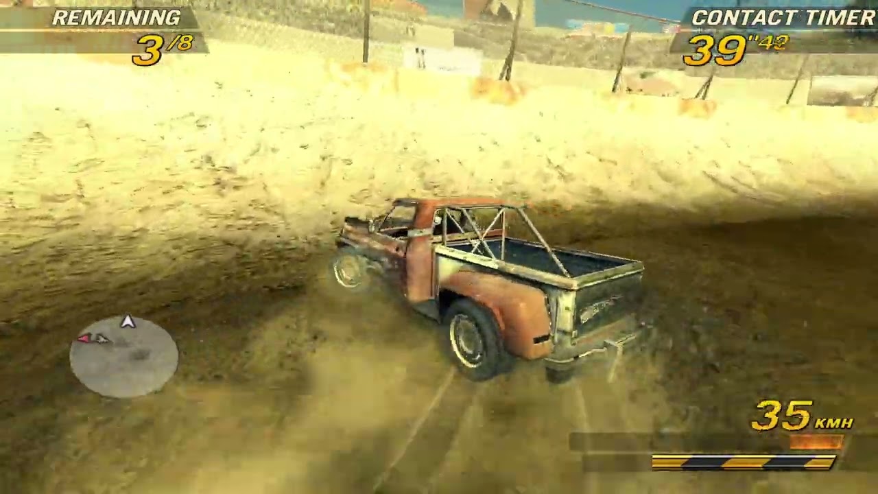 FlatOut 2 - Single Derby Gameplay [1080p 60FPS]