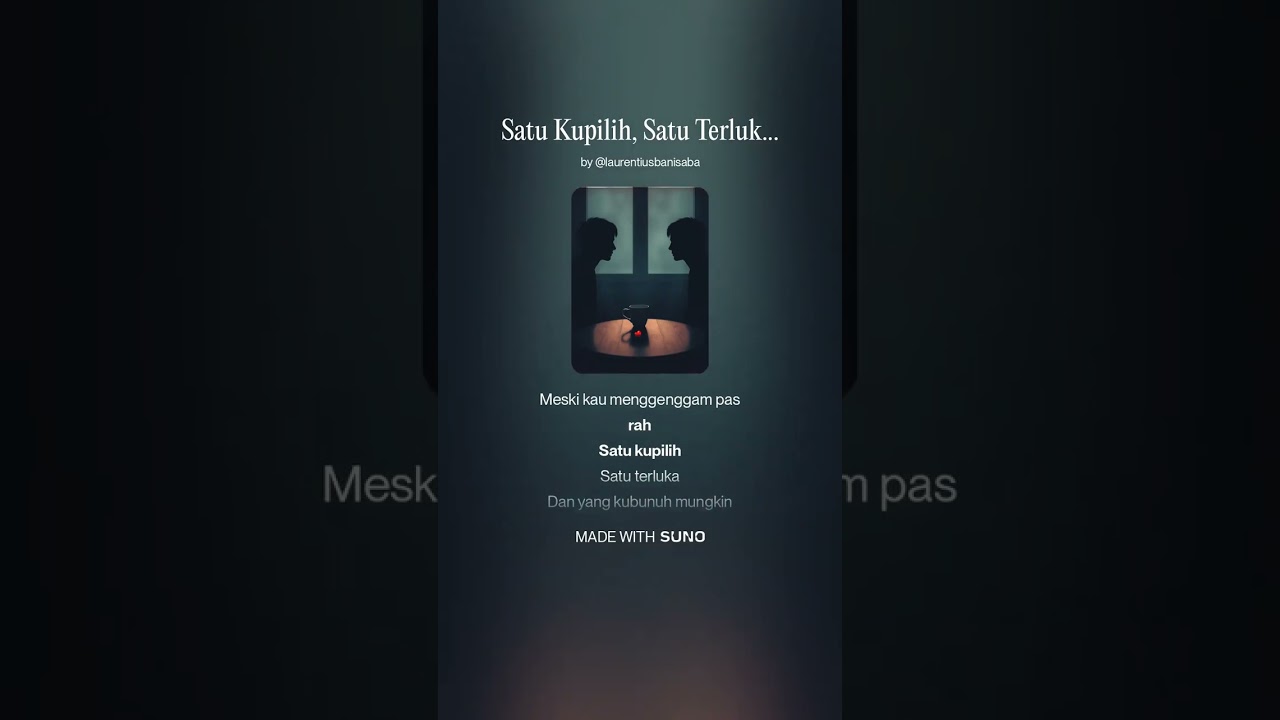 Satu Kupilih, Satu Terluka (Blues)