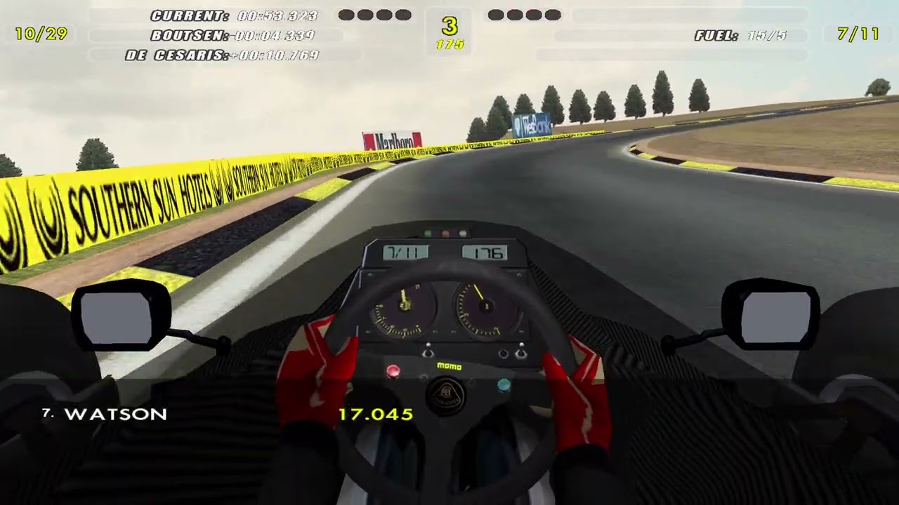 Lotus 92 Full Race Onboard | Kyalami, South Africa | F1 1983 | F1 Challenge 99-02