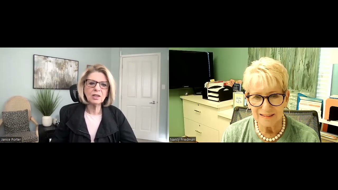 JANICE PORTER JOINS ME IN AN  