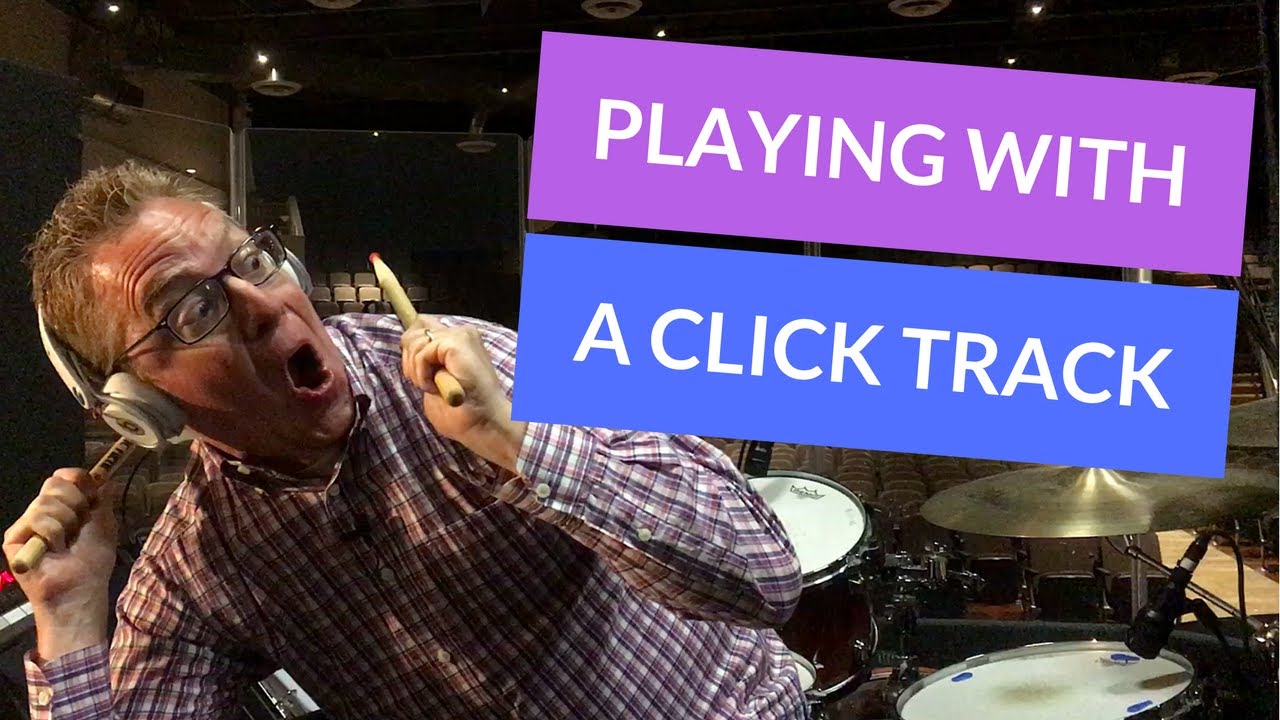 How drummers can improve playing with a click track