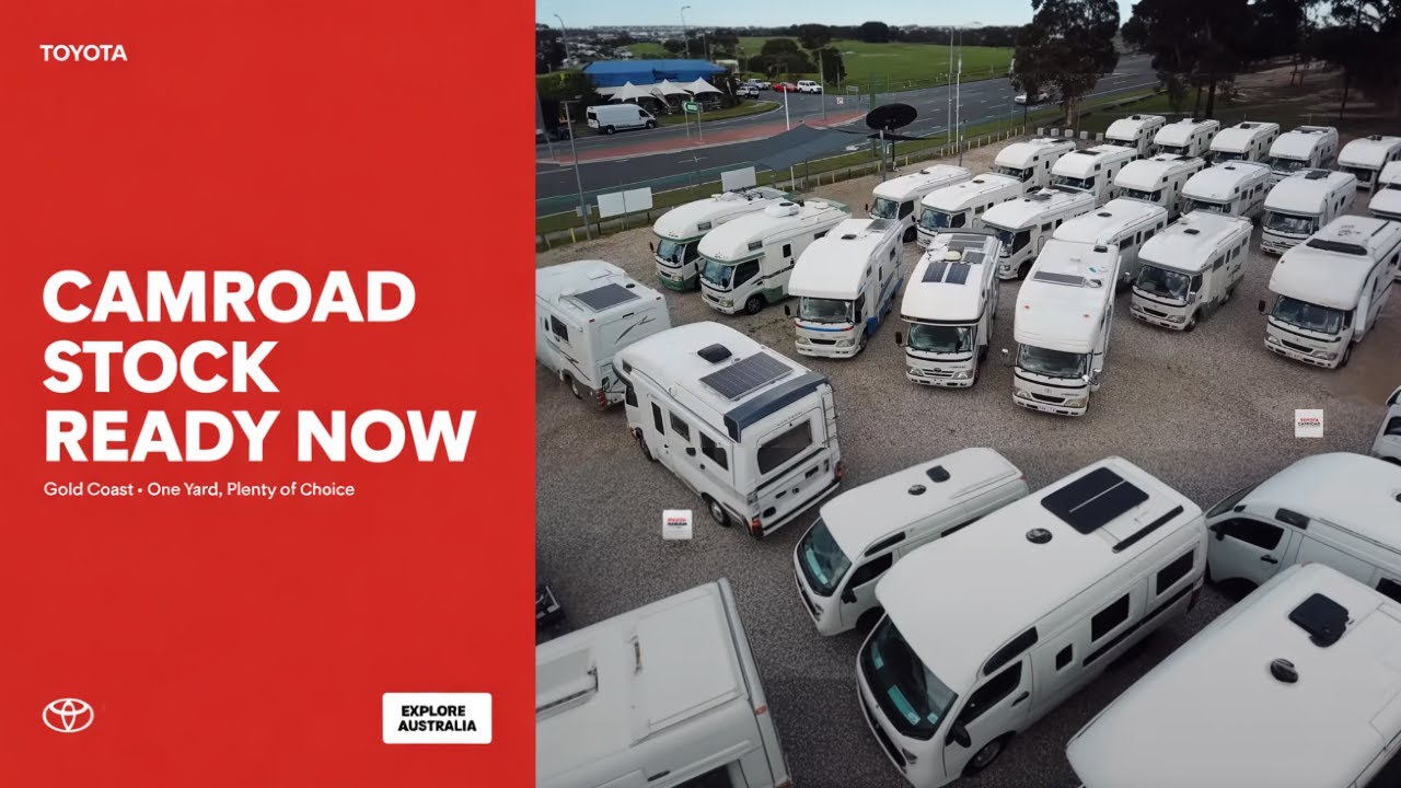 Toyota Camroad Motorhomes for Sale in Australia | In-Stock & Ready at Gold Coast Dealership