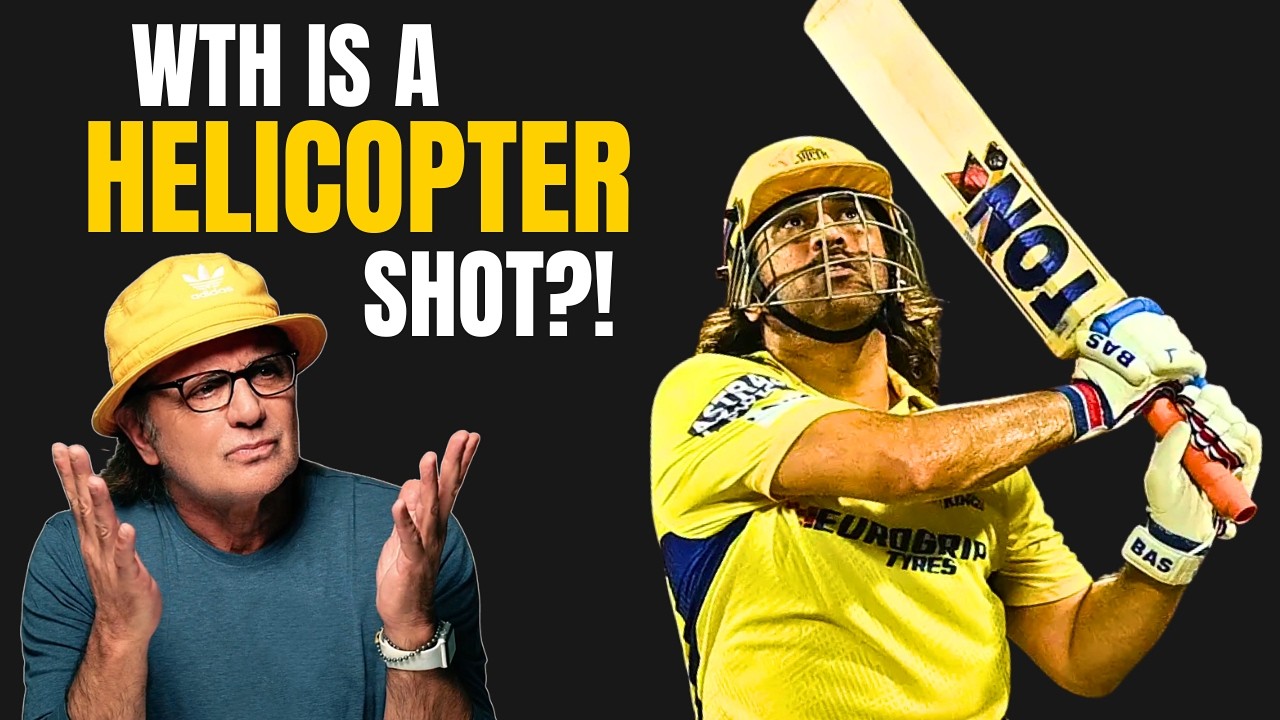 WTH is This Cricket Shot? The INSANE Helicopter Swing