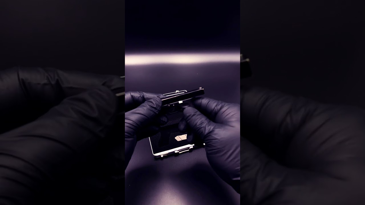 Mini Glock G17 2mm Pinfire #gun #smallgun #diy #tutorial #minicrossbow #handmadegun