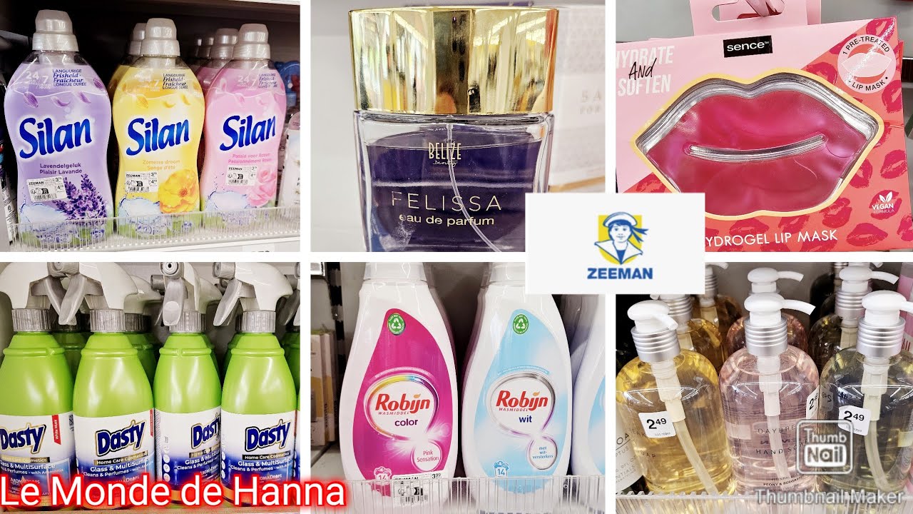 ZEEMAN ARRIVAGE 19-04 COSMÉTIQUES BEAUTÉ PRODUITS D'ENTRETIEN MAISON 🏠