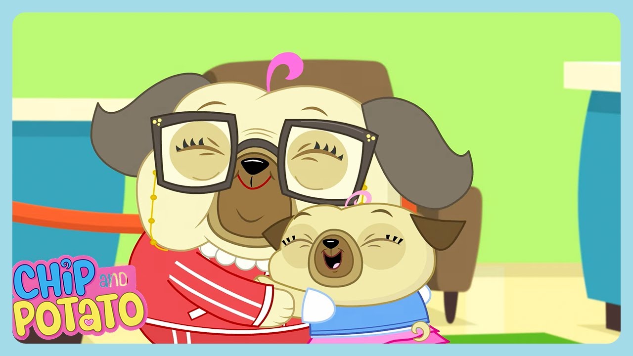 Chip and Potato - Grandma! | WildBrain All Stars | Cartoons for Kids