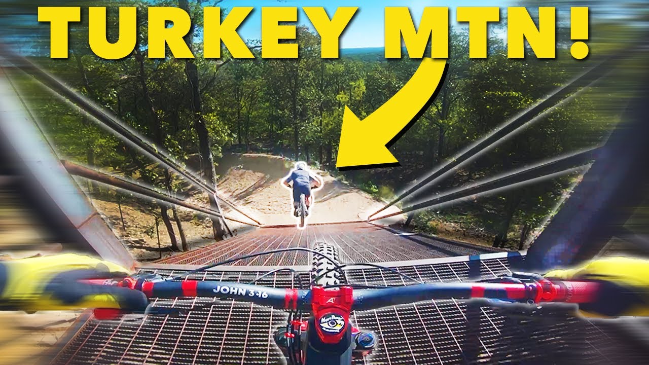 Tulsa Downhill Mountain Biking! - TURKEY MOUNTAIN
