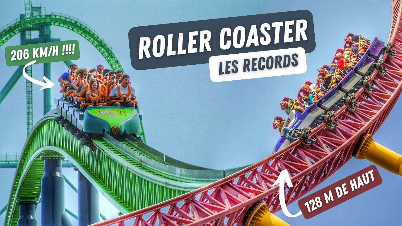 🎢Les ATTRACTIONS les plus VIOLENTES AU MONDE (les plus hautes, rapides, etc...) - EDB World #171