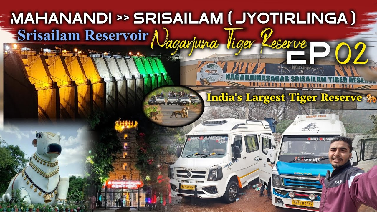 Mahanandi - Srisailam Jyotirlinga 🕉️EXCLUSIVE Vlog | EP-02 Hyderabad Series |Nagarjuna Tiger Reserve
