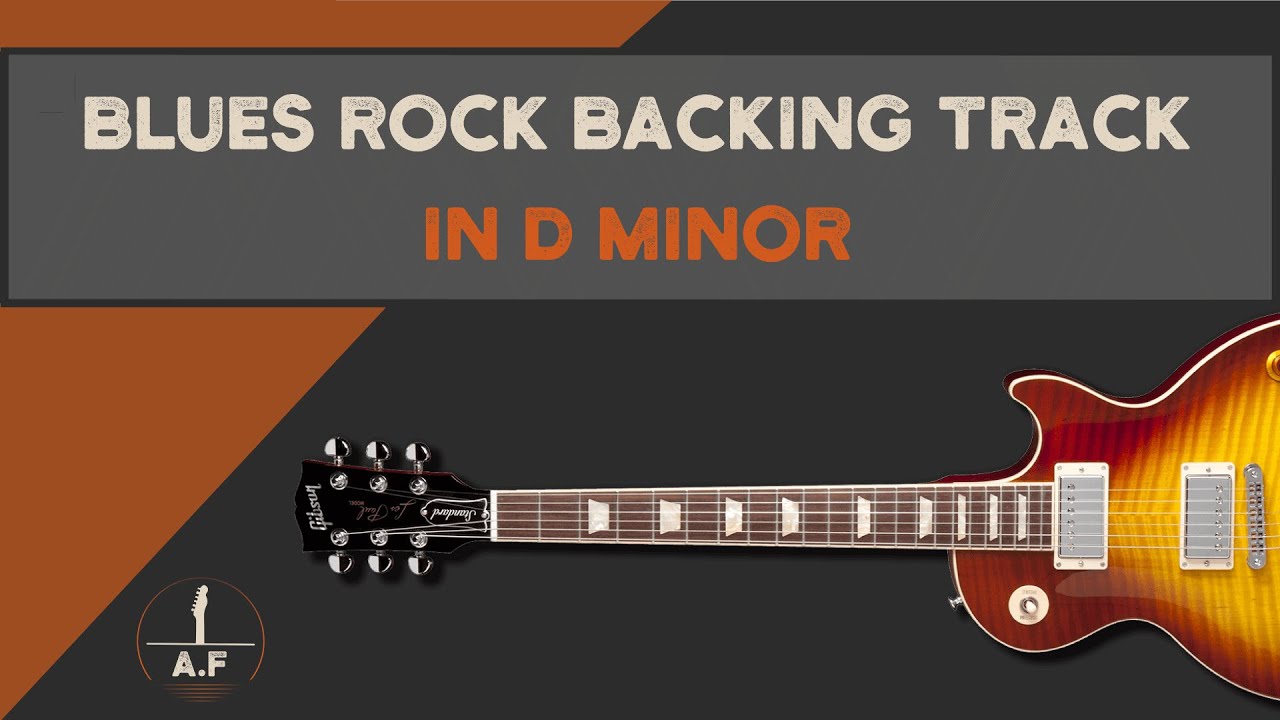Heavy Dirty Blues Rock Backing Track in D Minor