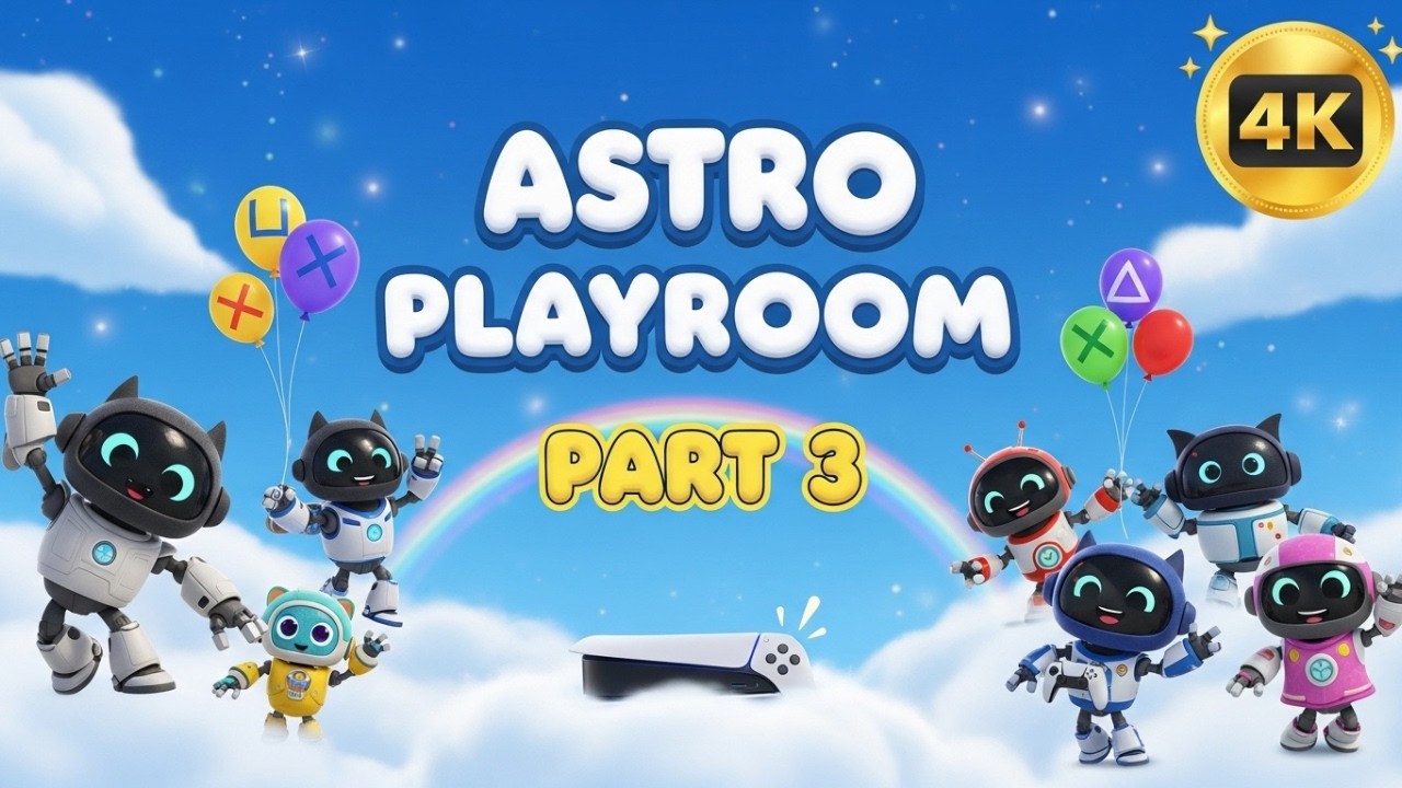 Astro Playroom PS5 - FULL GAMEPLAY + Hidden Secrets | Part 3