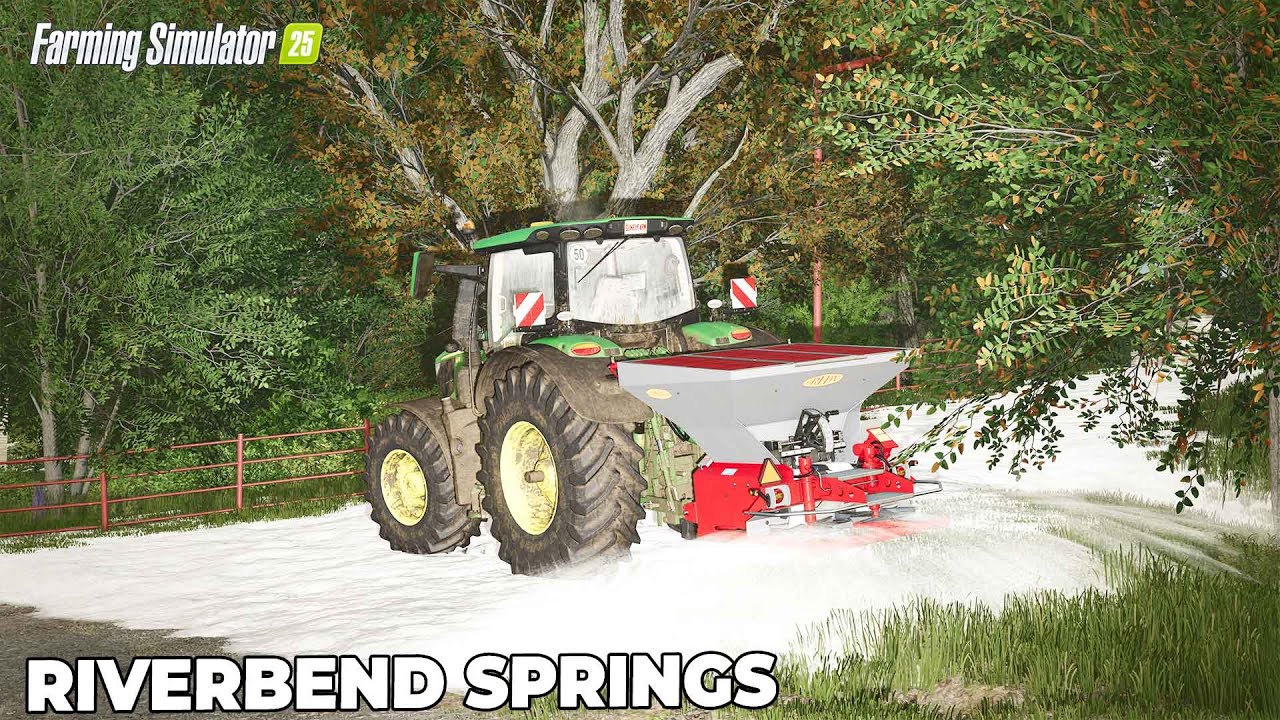 Road SALT to Get Rid of SNOW | FARMING SIMULATOR 25