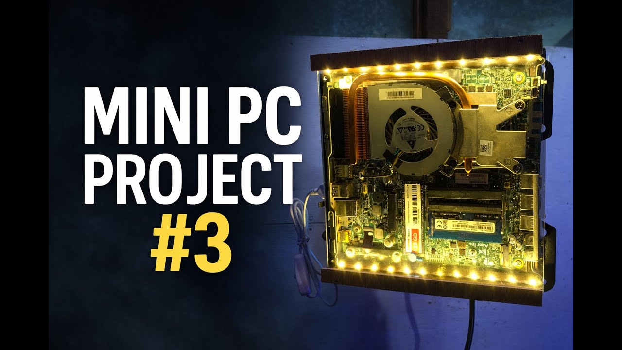 MINI PC - DIY WOOD PC CASE - Build A Low Cost