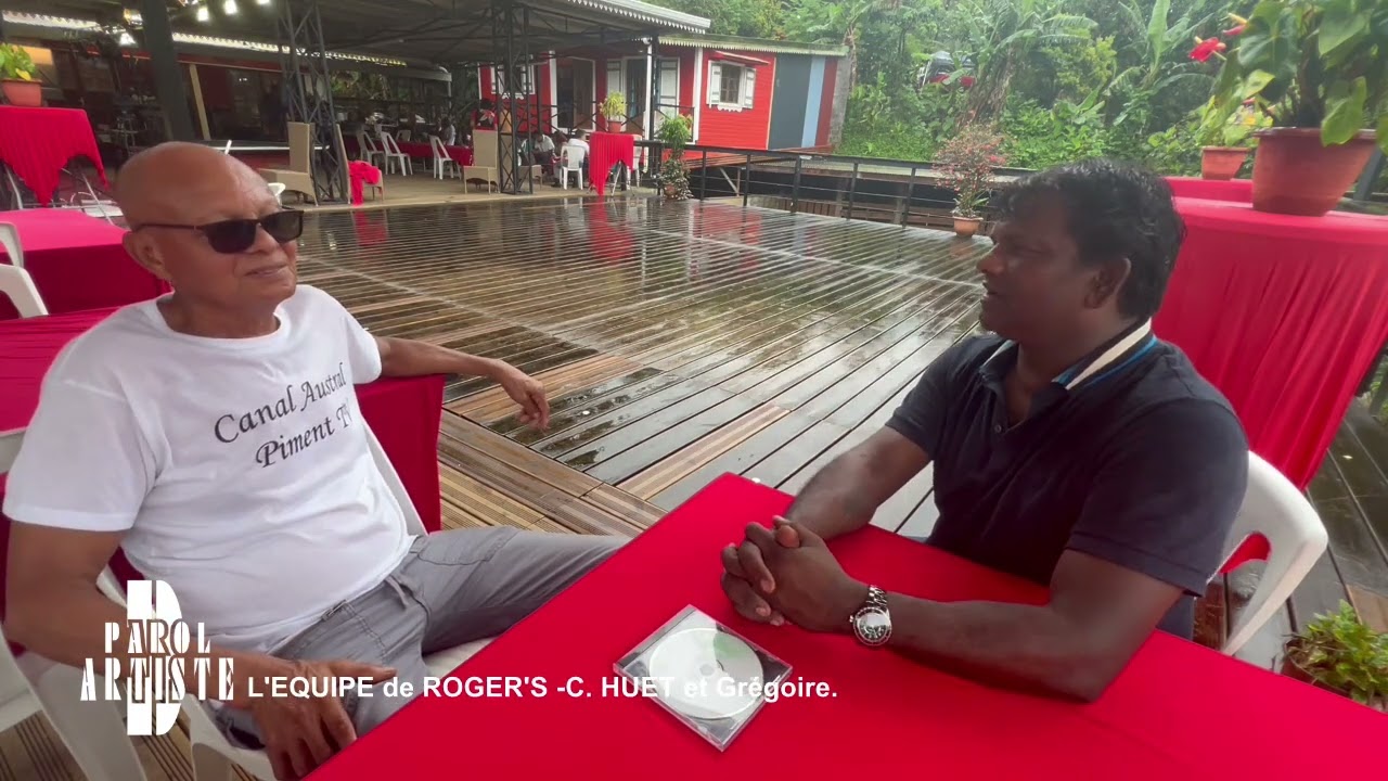 ROGERS HUET et Grégoire- La musique locale  en valeur sur KANAL AUSTRAL.TV