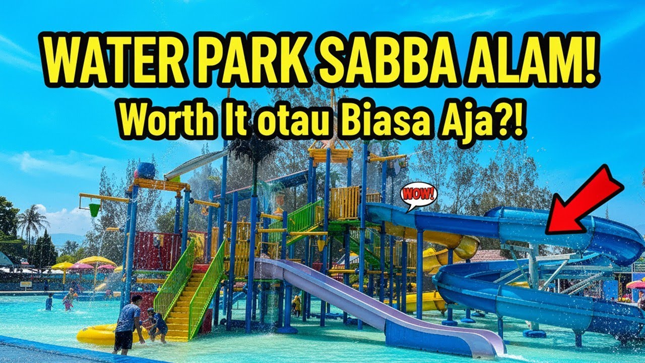 Nyobain Water Park Sabda Alam Garut | Worth It atau Biasa Aja?