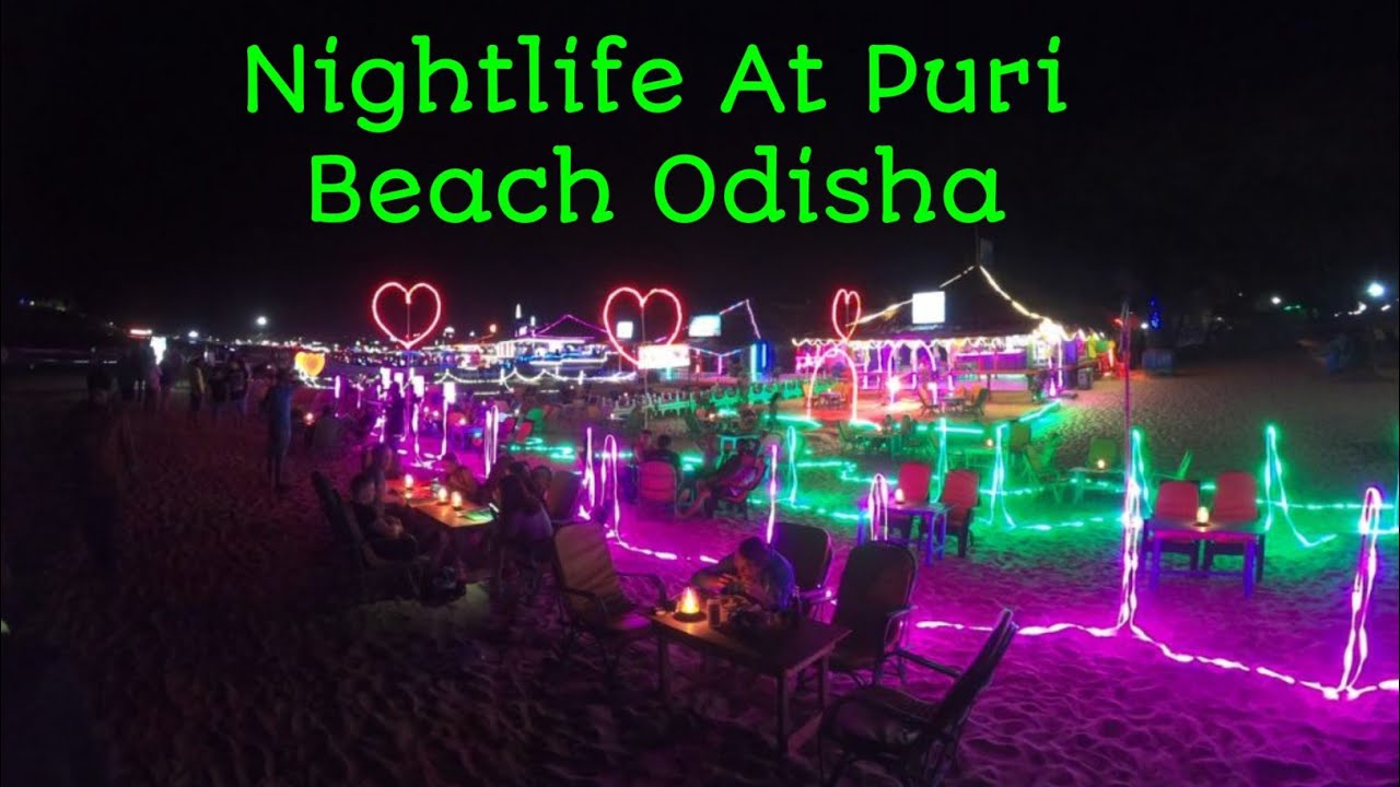 Puri Beach Night Life 2021 | Night Life Of Puri Beach Odisha