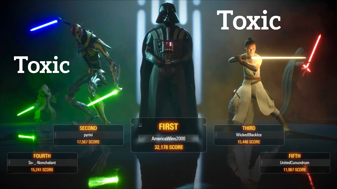 Toxic Tryhards Weren't Ready For My Vader | STAR WARS Battlefront II