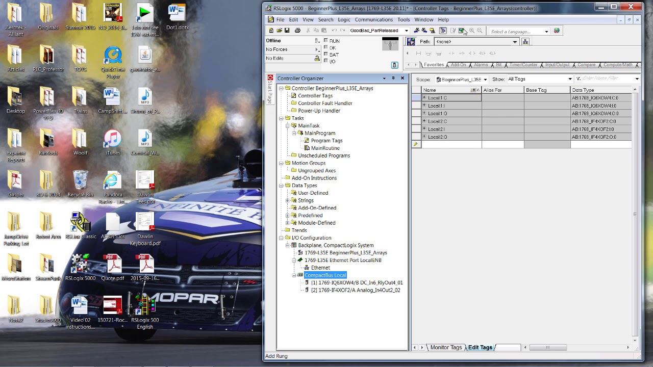 29 Programming & Troubleshooting a PAC - More discussion on Creating and Using Arrays