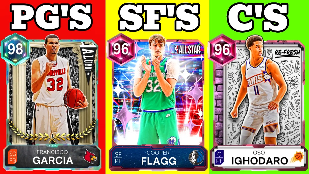 *ОБНОВЛЕНО* ТОП-5 КАРТ, КОТОРЫЕ МОЖНО ВЫКУПИТЬ НА КАЖДОЙ ПОЗИЦИИ В NBA 2K26 MYTEAM!
