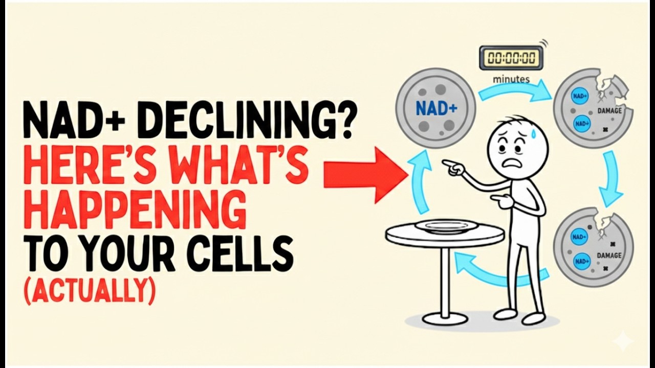 NAD+ Declining? Here's What's Actually Happening to Your Cells