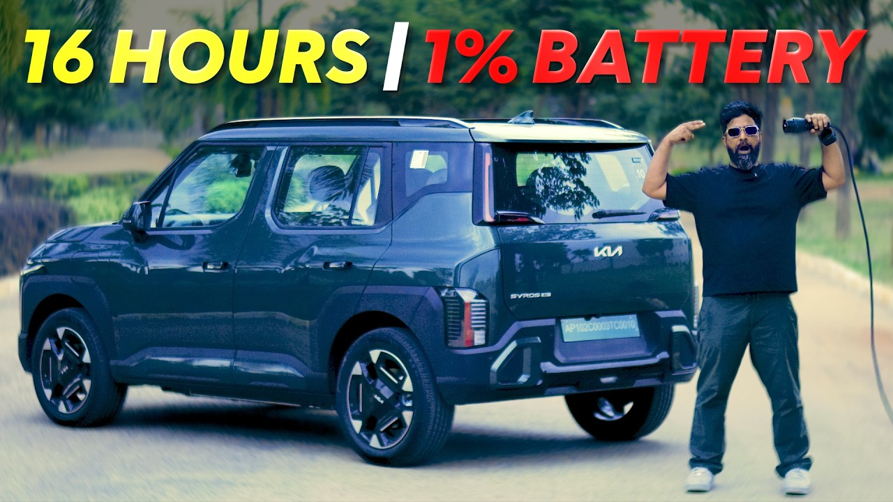 I Drove Kia Syros EV Till It Died | Range Test & Review