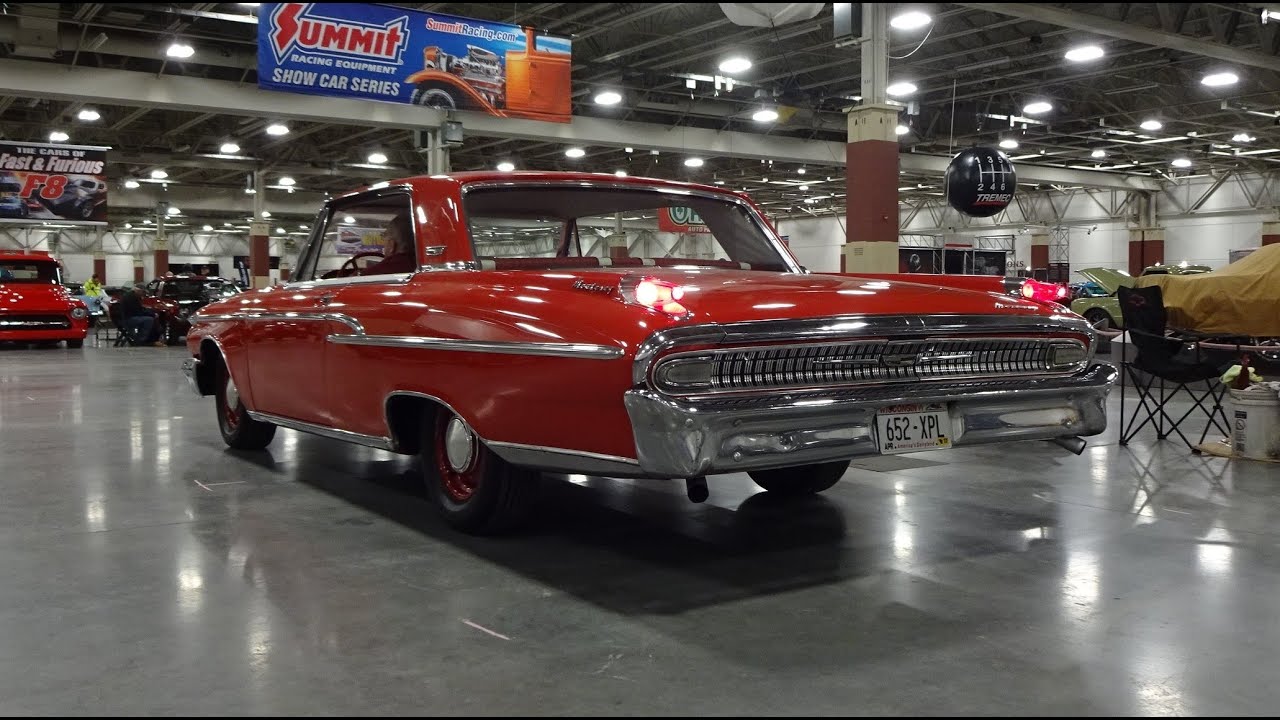 1962 Mercury Monterey 2 Door Hardtop in Red & Engine Sound on My Car Story with Lou Costabile