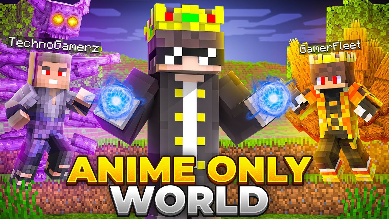 I Secretly Joined an 'ANIME ONLY' Server in Minecraft..!