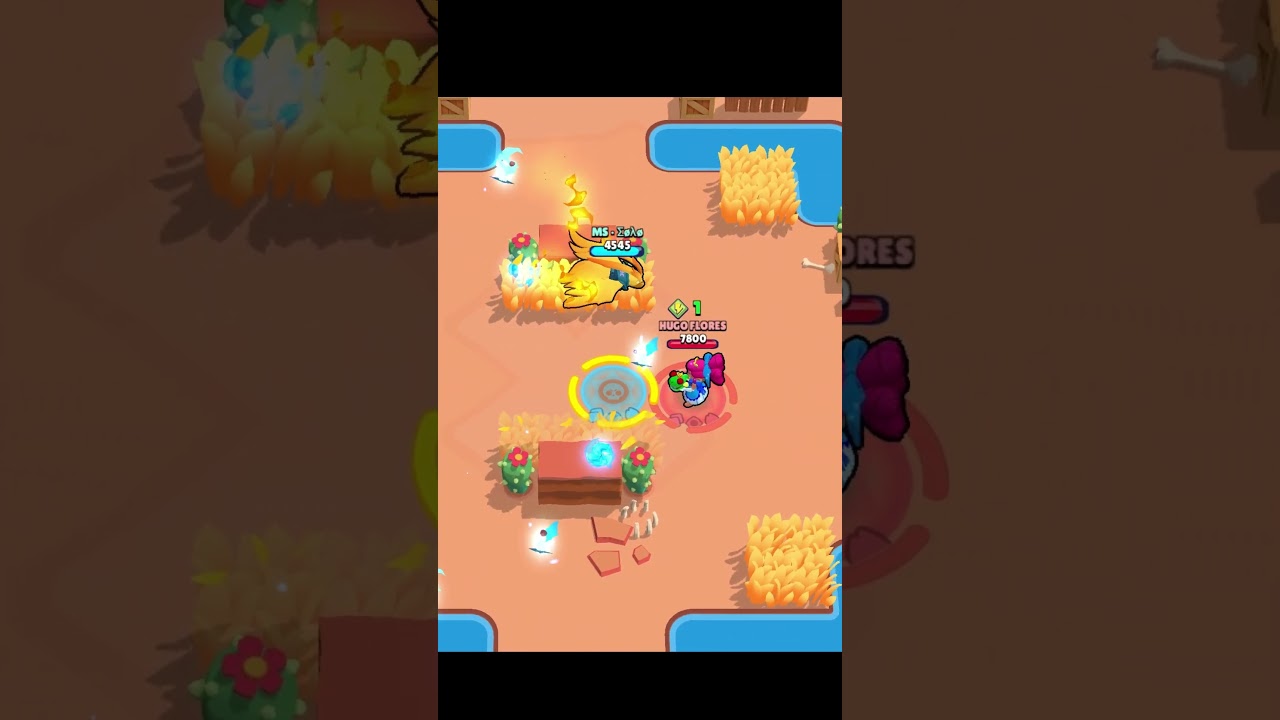 500 IQ Shelly #brawlstars #shorts