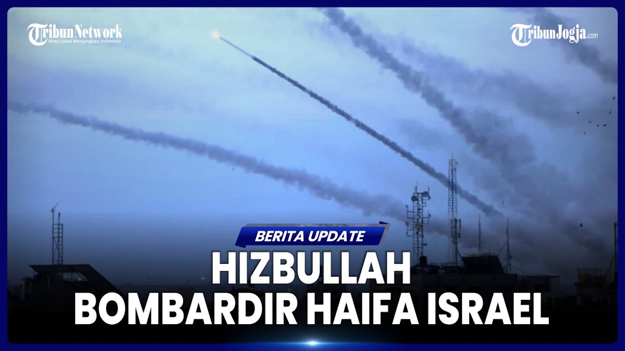 RATUSAN ROKET HIZBULLAH LULUHLANTAKKAN KOTA HAIFA, RUMAH RUNAH PORAK PORANDA