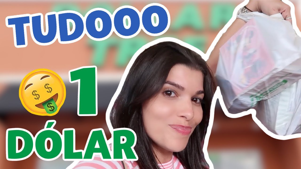 TUDO POR 1 DÓLAR NA DOLLAR TREE EM ORLANDO