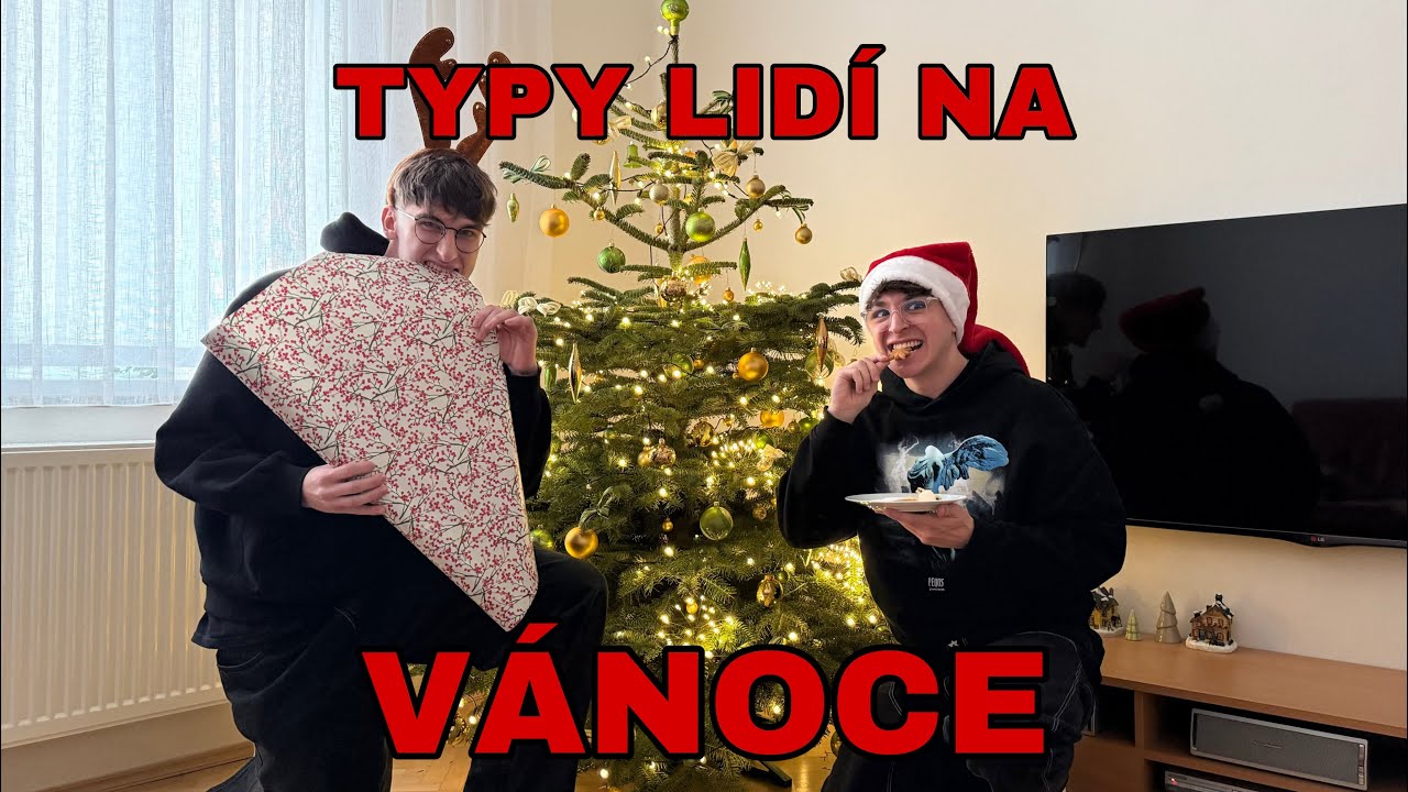 Typy lidí na Vánoce | Sketch