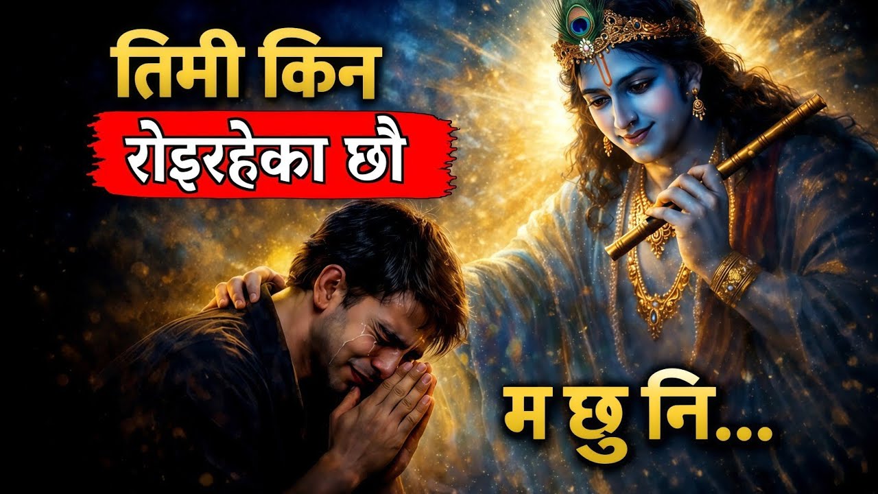 तिमी किन रोइरहेका छौ? म छु नि… | श्रीकृष्णको चमत्कारी सन्देश एकपटक अबस्य सुनै