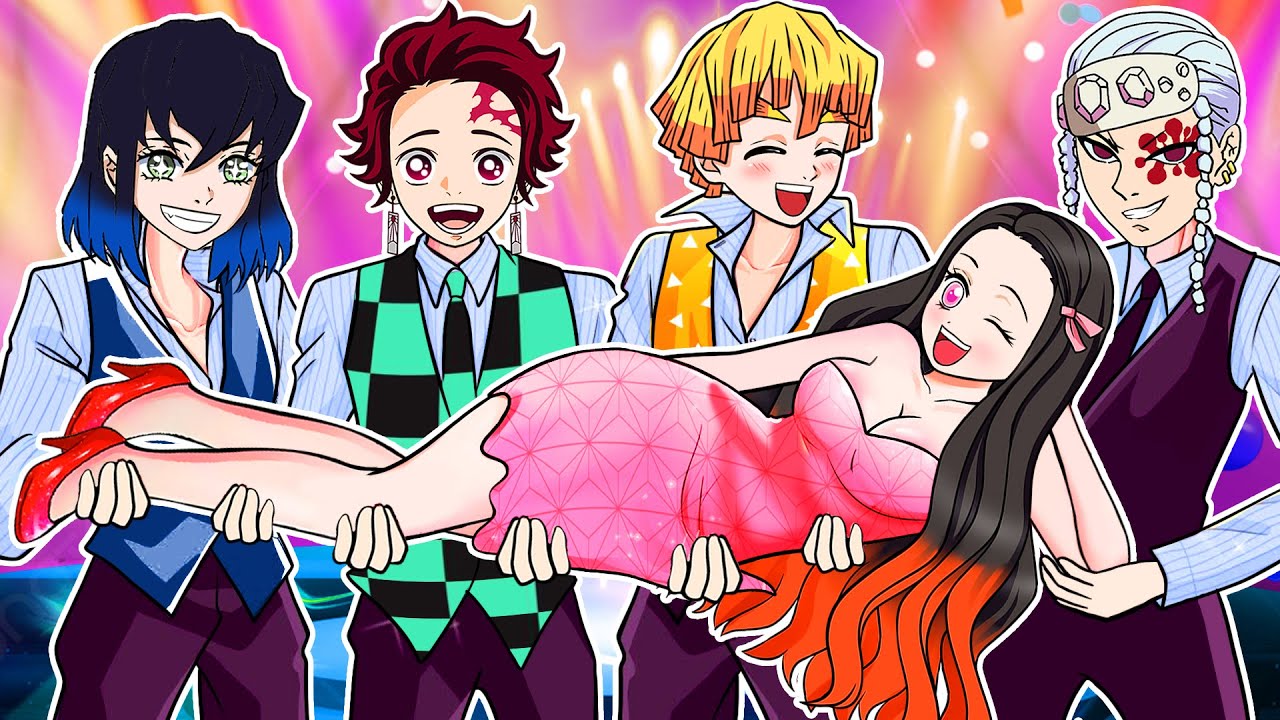 禰豆子と蜜璃：ファンから家族のような存在へ…事故が結んだ深い絆 - 鬼滅の刃漫画