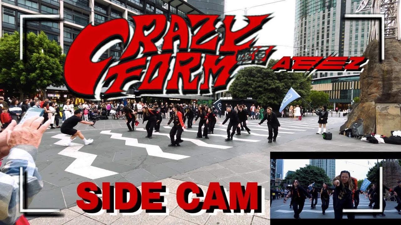 [KPOP IN PUBLIC] ATEEZ (에이티즈) ‘Crazy Form’ SIDE CAM | Melbourne, Australia