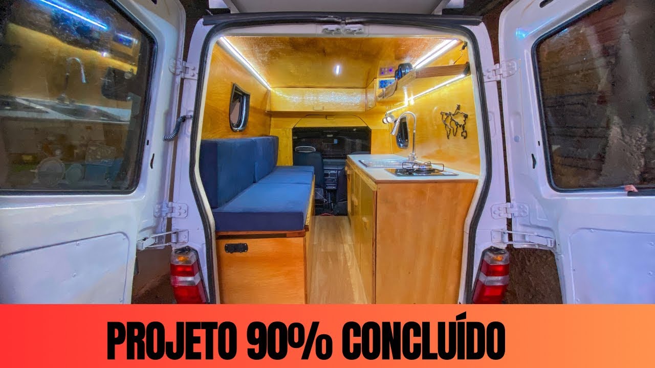 FIORINO MOTORHOME | PROJETO NA FIORINO FICOU MELHOR QUE EU ESPERAVA