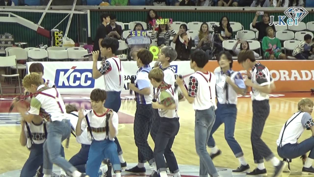[FANCAM] 161003 세븐틴(Seventeen)_아주 NICE (VERY NICE) @아시아프로농구챔피언십
